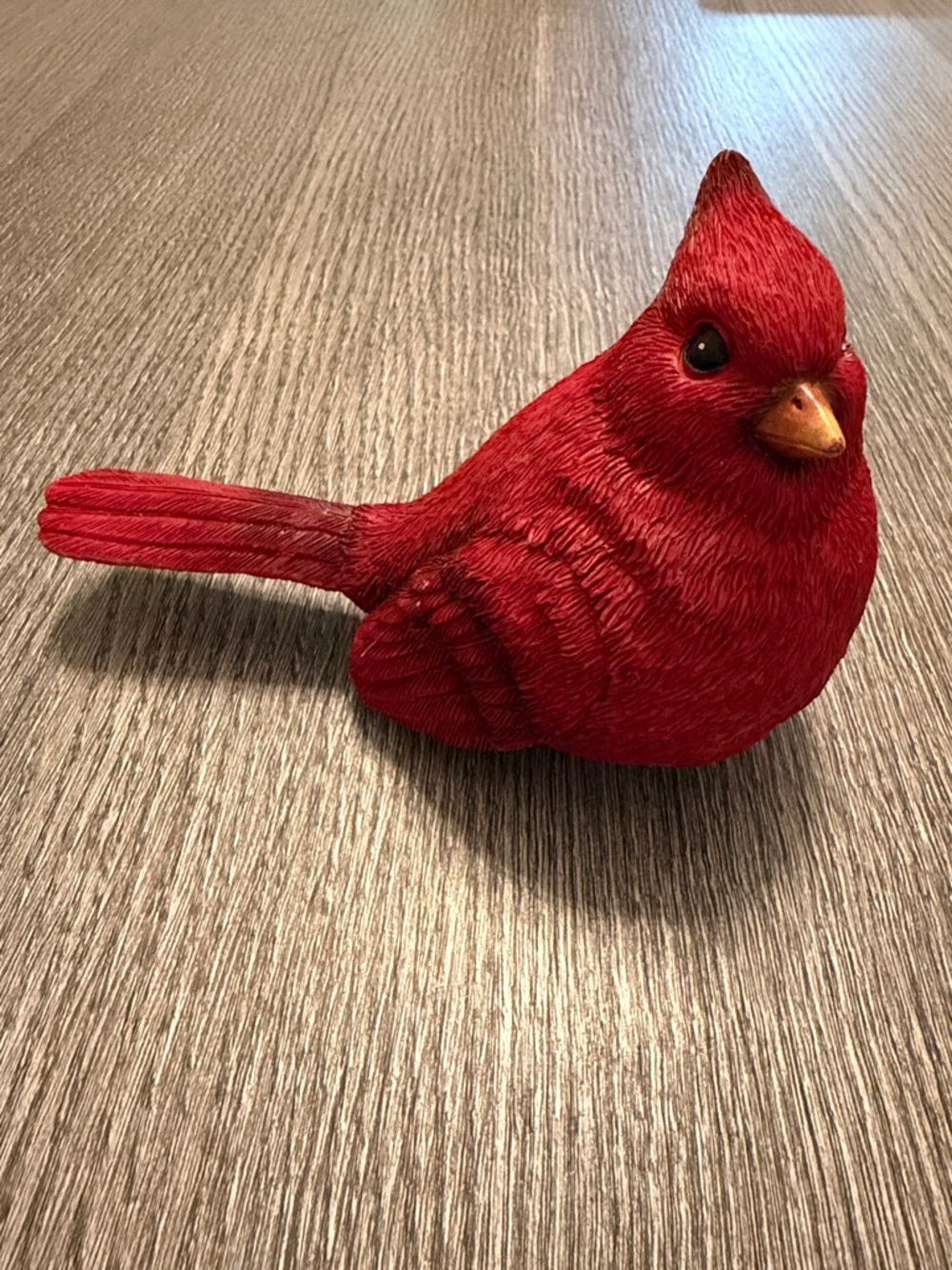 Decorative Red Cardinal Bird Figurine
